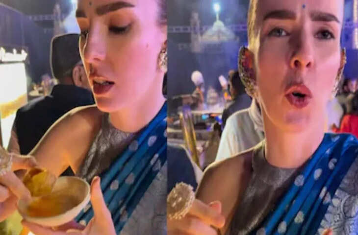 गोलगप्पे ने विदेशियों का भी दिल जीता, पहली बार चखते ही नाचने लगी ये विदेशी टूरिस्ट, वीडियो वायरल