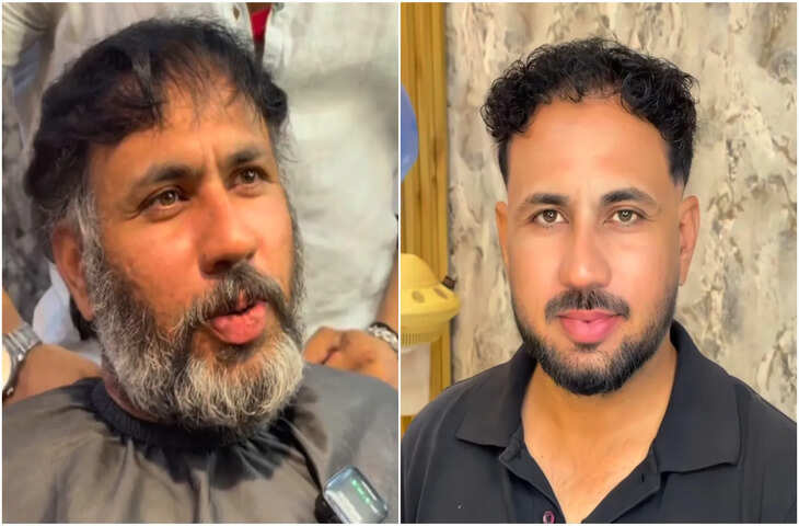 Viral Video :&nbsp;40 की उम्र में दिखने लगे 20 के! देहरादून के स्टाइलिस्ट का जबरदस्त ट्रांसफॉर्मेशन देख हैरान रह गए लोग