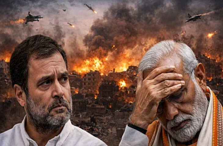 &lsquo;भारत को इस युद्ध की कीमत चुकानी पड़ेगी....'&nbsp;राहुल गांधी ने इजरायल और ईरान की जंग पर मोदी सरकार को चेताया