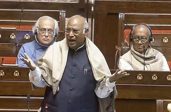 मनुस्मृति को लेकर खरगे की टिप्पणी ने राज्यसभा में मचाया बवाल, जाने ऐसा क्या कहा की&nbsp;सभापति ने रिकॉर्ड से हटाए विवादित शब्द