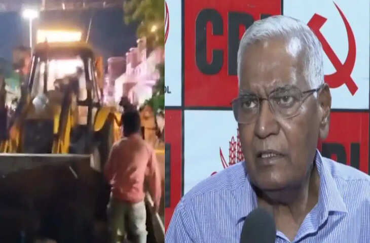 हावड़ा में अतिक्रमण हटाने पर सियासी घमासान: डी. राजा ने बुलडोजर कार्रवाई को बताया गलत, बीजेपी पर लगाए आरोप