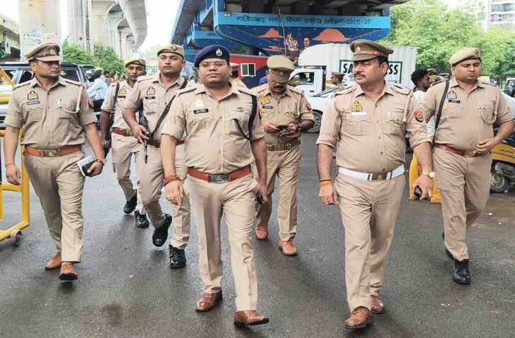 गाजियाबाद में ट्रैफिक एडवाइजरी जारी: कई रास्तों पर वाहनों की एंट्री बंद, ड्रोन और CCTV से होगी निगरानी