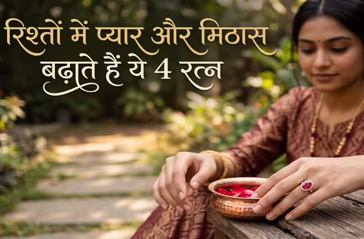Love Gemstones: रिश्तों में बढ़ानी है मिठास और प्यार, तो धारण करें ये खास रत्न, दूर होगी भावनात्मक दूरी