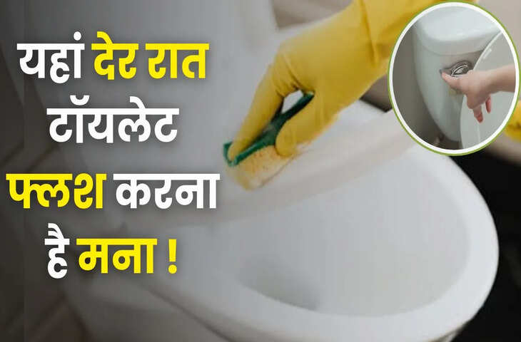 किस देश में रात 10 बजे के बाद टॉयलेट फ्लश नहीं कर सकते ? जवाब और लॉजिक सुनकर दिमाग हिल जाएगा
