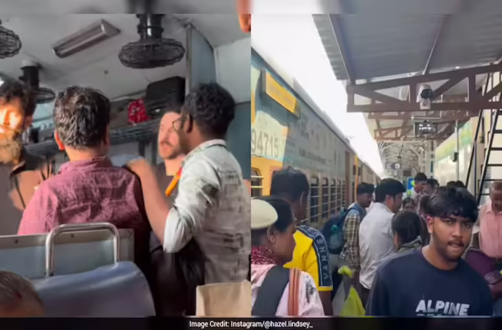 📰 2 महीने के बच्चे के साथ भारत घूम रहे ब्रिटिश कपल ने की भारतीय रेलवे और मेहमाननवाजी की तारीफ, वीडियो हुआ वायरल