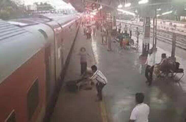 अजमेर में लेडी कॉन्स्टेबल ने चलती ट्रेन से गिरी महिला की जान बचाई