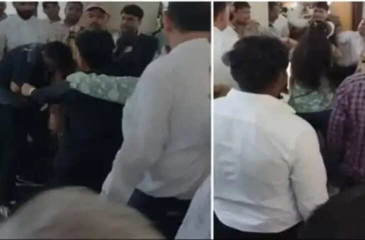 आगरा परिवार न्यायालय के बाहर युवक से मारपीट, एसएसएफ जवानों ने बचाया; ससुराल पक्ष पर आरोप
