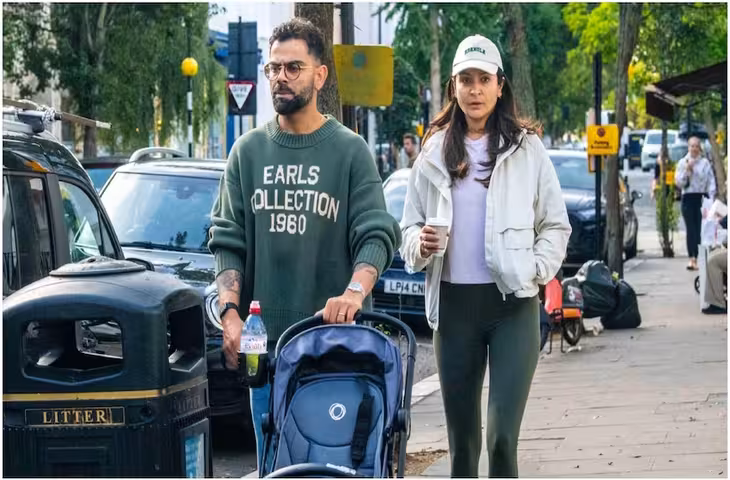 Virat-Anushka London: लंदन की सड़कों पर साथ दिखे विराट-अनुष्का, स्ट्रॉलर ने खींचा ध्यान; जानें क्या है पूरा मामला