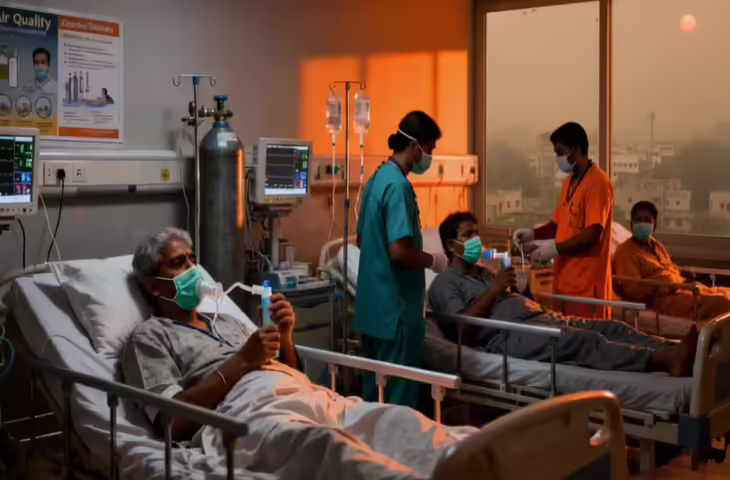 हेल्थ रिपोर्ट में बड़ा खुलासा!&nbsp;सांस की बीमारी से दिल्ली में 2024 में 9,211 मौतें,&nbsp;कुल मृतकों की संख्या जान उड़ जाएंगे होश&nbsp;