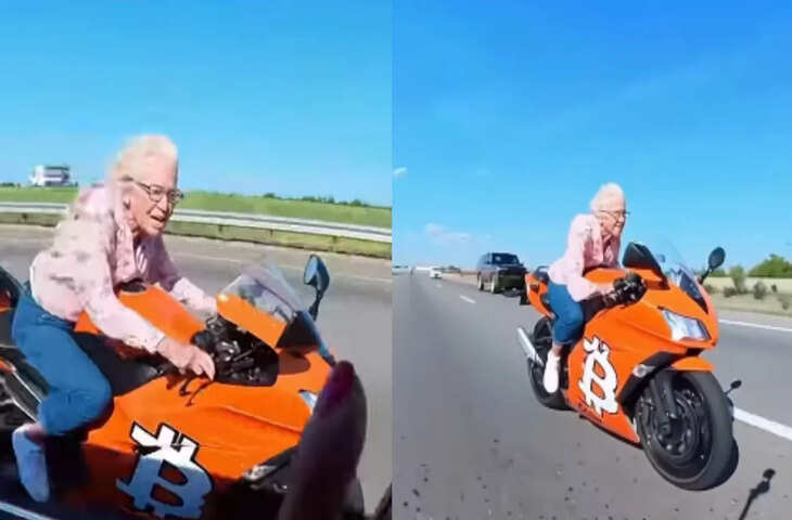 दादी का स्टंट करते हुए वीडियो हुआ वायरल, देख लोगों नहीं हुआ यकीन