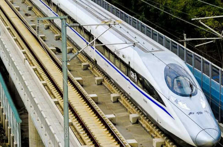 दिल्ली से सबसे लंबी बुलेट ट्रेन को मिली रफ्तार, 865 KM के रूट पर प्रयागराज, वाराणसी और अयोध्या भी होंगे शामिल