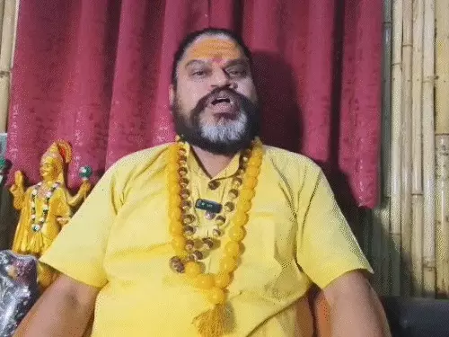 मथुरा में कार सेवा का ऐलान करने वाले संत सच्चिदानंद महाराज को जान से मारने की धमकी, पाकिस्तानी नंबर से आया कॉल