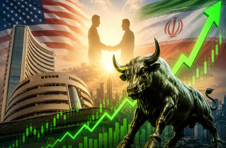Share Market Opening :&nbsp;अमेरिका-ईरान शांति समझौते से बम-बम बाजार!&nbsp;सेंसेक्स 1197 अंक उछला और निफ्टी 362 अंक चढ़ा​​​​​​​