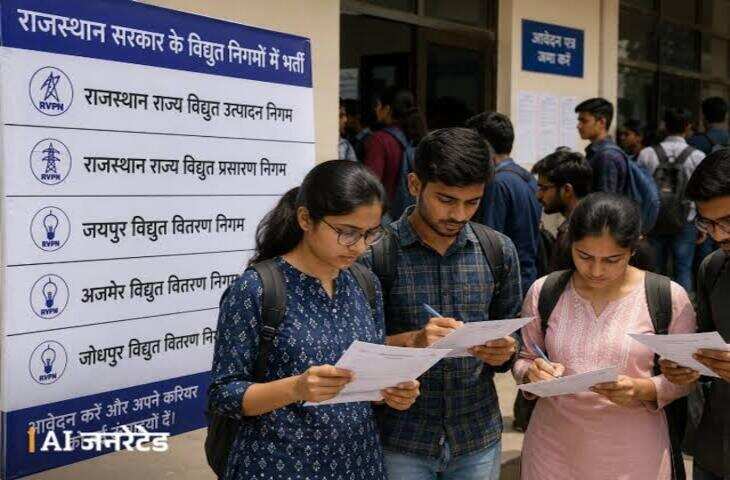 राजस्थान बिजली निगमों में 2005 पदों पर भर्ती का नोटिफिकेशन जारी, वीडियो में जाने जुलाई से शुरू होंगे आवेदन