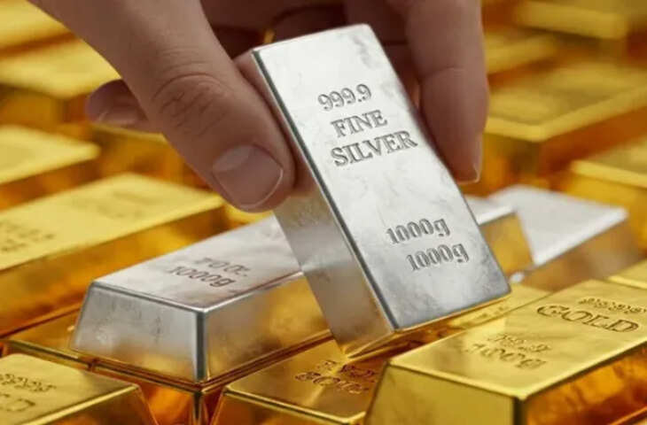 Gold Silver Price Update: सोना ₹543 टूटा, चांदी ₹618 गिरी, लेकिन सालभर में अब भी ₹9 हजार तक महंगाई दर्ज