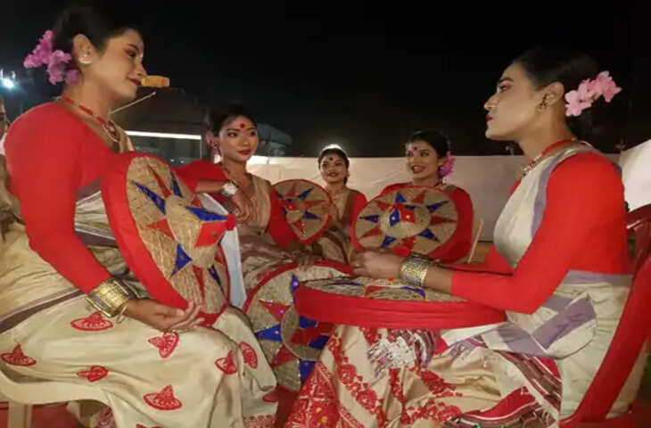 Raipur रायपुर में दिखी नॉर्थ ईस्ट की झलक