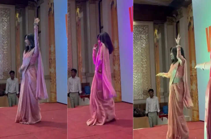 पिंक लहंगे में लड़की ने &lsquo;Aayi Nai&rsquo; पर किया धमाकेदार डांस, शानदार एनर्जी और स्टेप्स ने जीता दिल