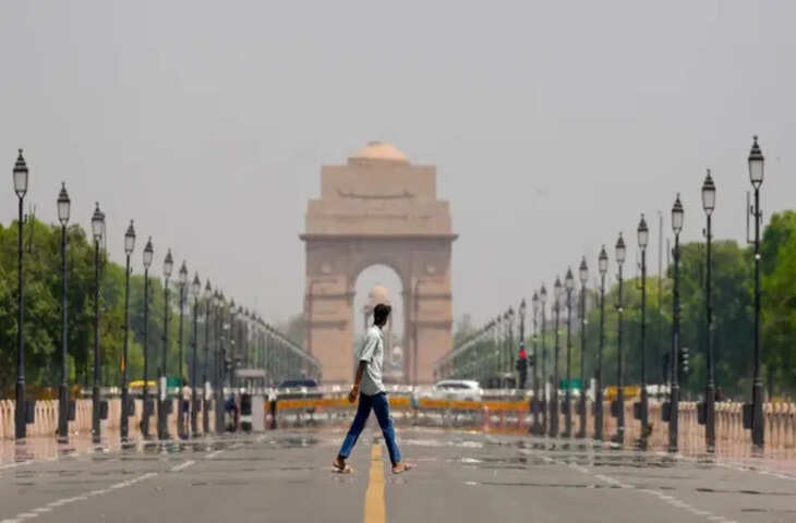 दिल्ली‑एनसीआर में बारिश के बाद तापमान में गिरावट, मौसम बना सुहावना