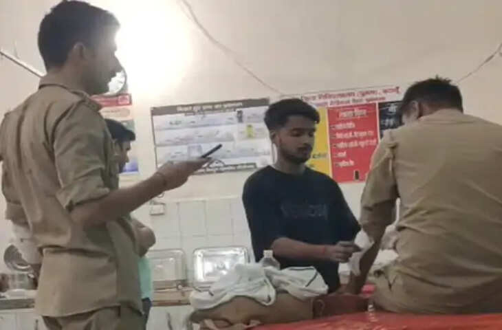 बदायूं में सड़क हादसा: स्ट्रीट डॉग को बचाने में पुलिसकर्मियों की बाइकें टकराईं, 5 घायल
