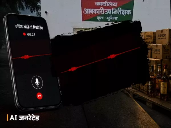 मुरैना आबकारी विभाग से जुड़े कथित ऑडियो-वीडियो वायरल, रिश्वत मांगने के आरोपों से मचा हड़कंप; जांच की मांग