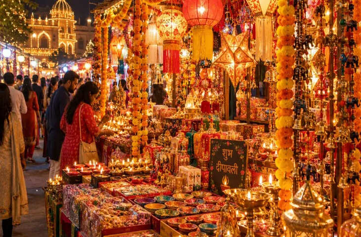दिवाली से पहले बाजारों में बंपर कमाई की उम्मीद! नवरात्रि से दीपावली तक ₹7 लाख करोड़ के कारोबार का अनुमान