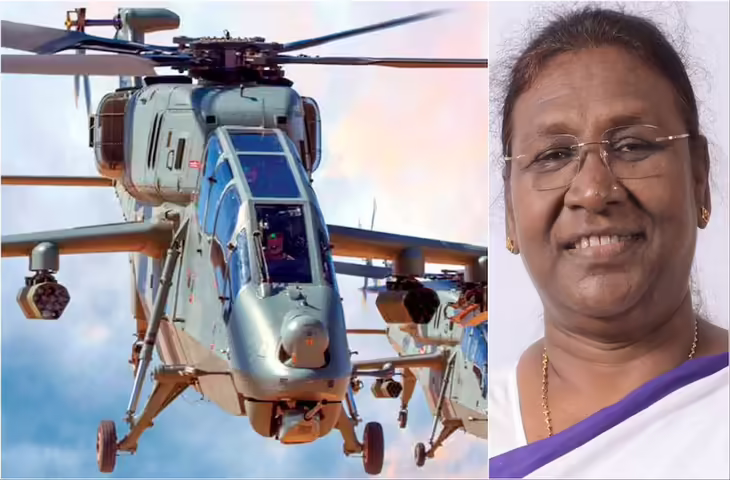 भारतीय वायुसेना का शक्ति प्रदर्शन आज, राष्ट्रपति द्रौपदी मुर्मू भरेंगी प्रचंड हेलीकॉप्टर में उड़ान