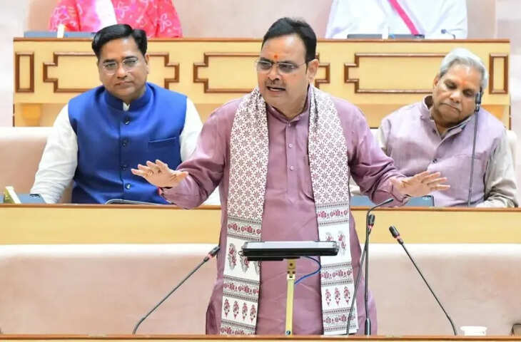 विधानसभा में मुख्यमंत्री भजनलाल शर्मा की बड़ी घोषणाएं, सवा लाख सरकारी भर्तियों का ऐलान