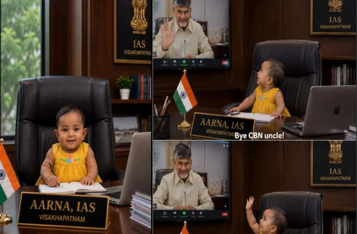 Google Trends: &lsquo;नन्ही IAS&rsquo; आरणा का वीडियो इंटरनेट पर छाया, CM चंद्रबाबू नायडू भी हुए मुरीद, पोस्ट में कही दिल छू लेने वाली बात