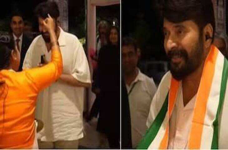 ममूटी के माथे पर तिलक लगाने पर विवाद, वीडियो में जाने सोशल मीडिया पर आलोचना के बीच बोले हरिश्री यूसुफ- &lsquo;यह अतिथियों के स्वागत की परंपरा&rsquo;