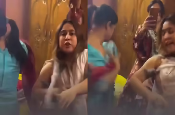 Viral Video: सड़क पर हुआ हाई-वोल्टेज ड्रामा, गाली-गलौज के बाद महिला ने खुद ही फाड़े अपे कपड़े&nbsp;