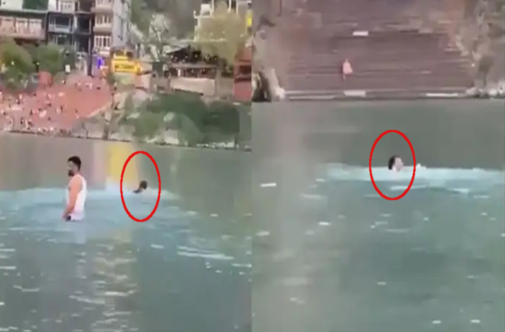 शर्त लगाई, दोस्त बनाते रहे वीडियो और वह डूब गया गंगा में, कैमरे में कैद हुआ खौफनाक हादसा
