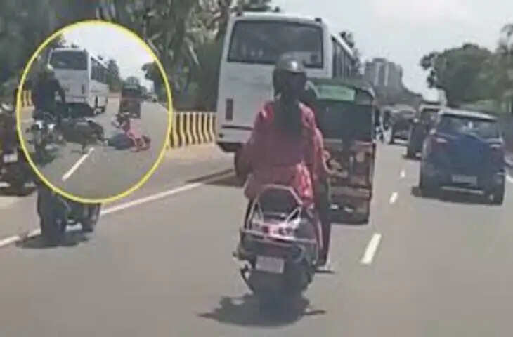  बराबरी करके रहेंगे, नाकाब पहन स्कूटी से आईं पापा की परियों ने किया कांड, CCTV भी शर्मा गया