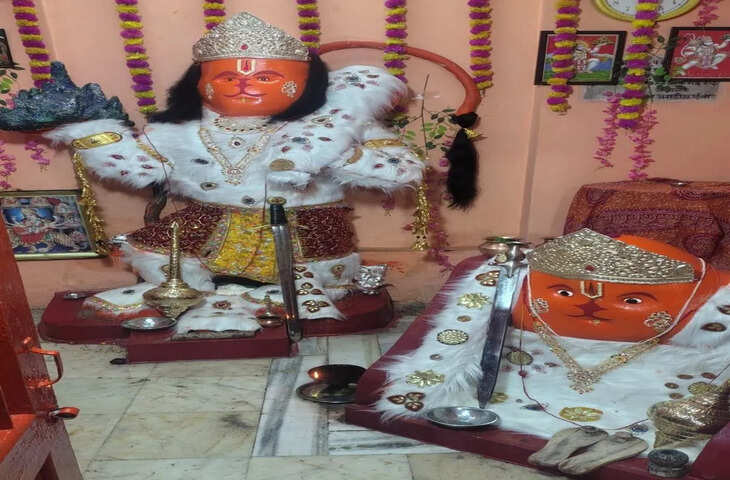 कोटड़ी के श्री पर्वता हनुमान मंदिर में हनुमान जन्मोत्सव धूमधाम से संपन्न
