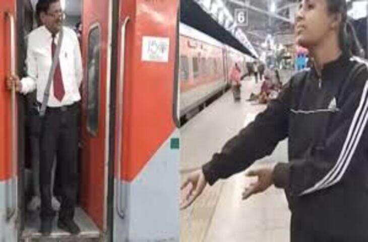 भारतीय ट्रेन में चढ़े विदेशी, भीड़-भाड़ देख महिला ने चालू किया कैमरा, फिर बोली ऐसी बातें कि वीडियो वायरल हो गया