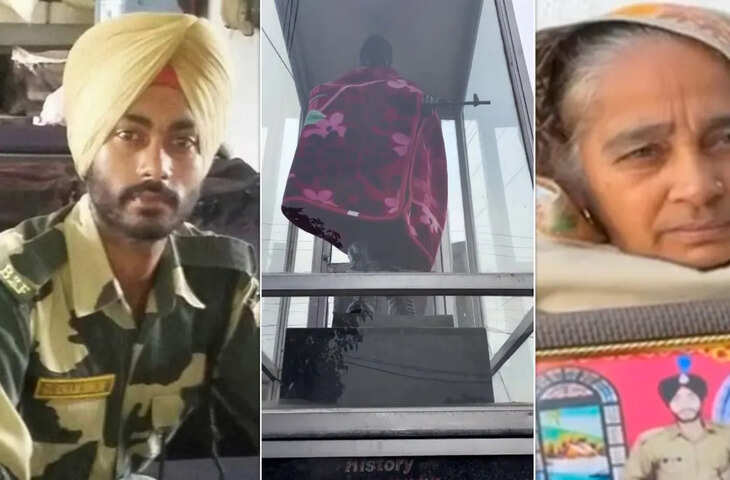 शहीद बेटे की मूर्ति को ठंड से बचाने के लिए मां ने पहनाए गर्म कपड़े, वीडियो देख नहीं रुकेंगे आंसू&nbsp;