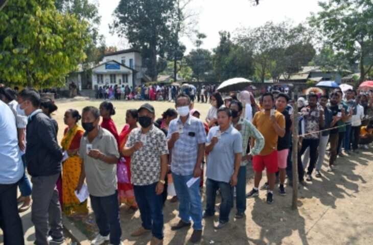 Nagaland Election 2023 : छिटफुट हिंसा के बीच 83 फीसदी से अधिक मतदान दर्ज (राउंडअप)