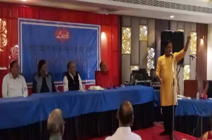 Kota दीपावली स्नेह मिलन में कवि सम्मेलन हुआ