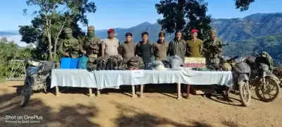 Mizoram में विस्फोटक, गोला-बारूद व विदेशी मुद्रा जब्त, 6 गिरफ्तार!
