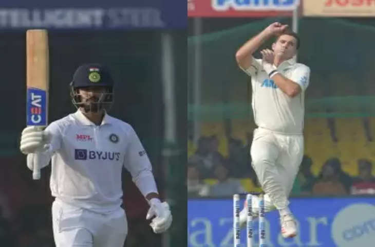 India vs New Zealand : पहली इनिंग समाप्त, भारत ने बनाए 345 रन