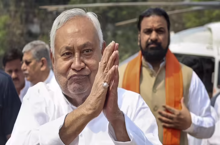 राज्यसभा पहुंचे Nitish Kumar, अब CM पद से इस्तीफा देंगे? बिहार में मची सियासी खलबली&nbsp;
