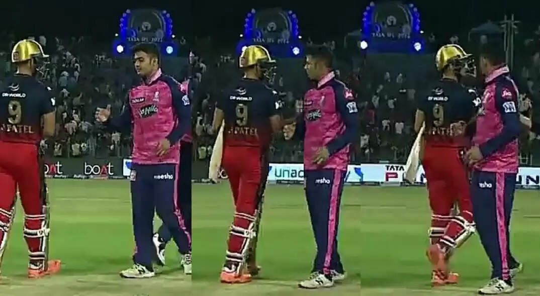 Harshal Patel refuses to shake hands with Riyan Parag111111