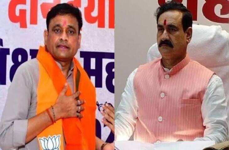 नामांकन सभा में भावुक हुए नरोत्तम मिश्रा, भाषण के दौरान छलके आंसू; बोले- आशुतोष की जीत के लिए हर दरवाजे तक जाऊंगा