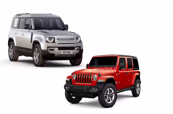 Land Rover Defender vs Jeep Wranglerजाने दोनों में कौन हैं बेस्ट, किस ऑफरोड एसयूवी को खरीदने में फायदे का सौदा&nbsp;