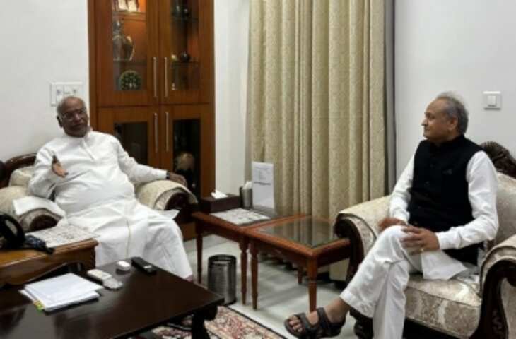 खड़गे से गहलोत ने करी मुलाकात, Sachin पर कोई मतभेद नहीं