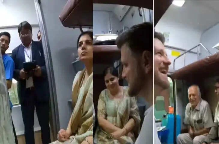नीदरलैंड्स के व्लॉगर ने भारत में महसूस की असली मेहमाननवाजी, 1AC कोच का सफर बन गया वायरल