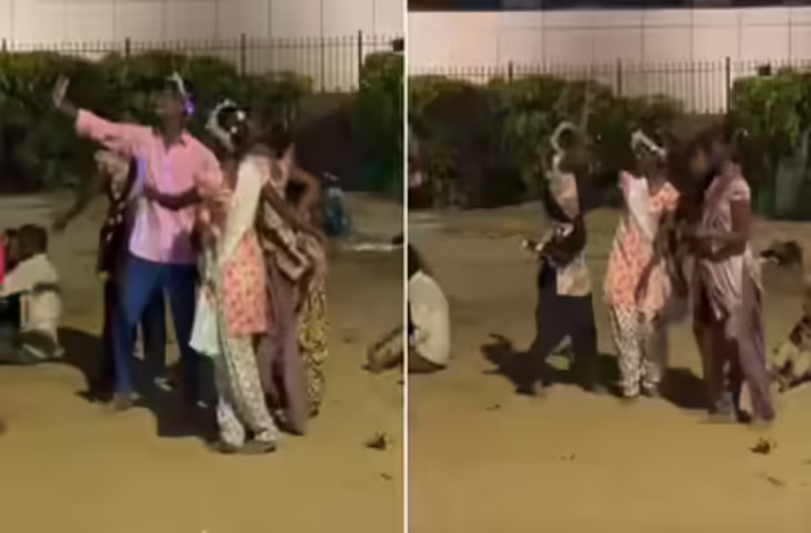 एक तरफ डांस फ्लोर, दूसरी तरफ बस्ती की गलियों में झिंग-झिंगाट, दोनों&nbsp;इंडियॉज का सेलिब्रेशन वीडियो वायरल&nbsp;
