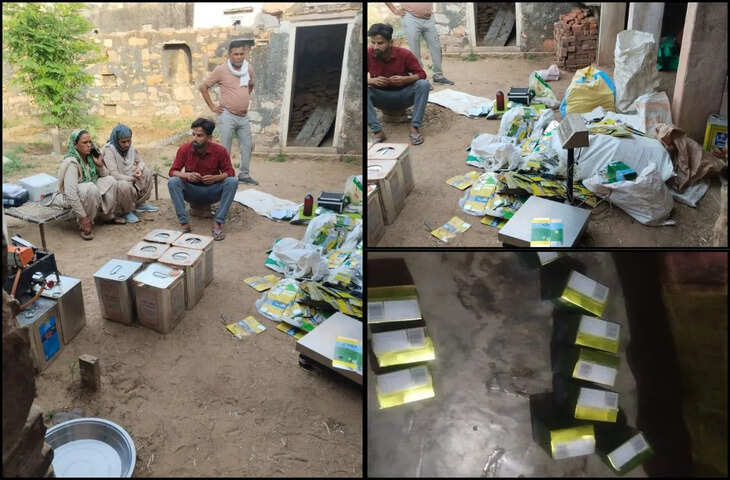 नकली घी फैक्ट्री का भंडाफोड़, नामी ब्रांड के नाम पर मिलावटी उत्पाद बेचने का खुलासा