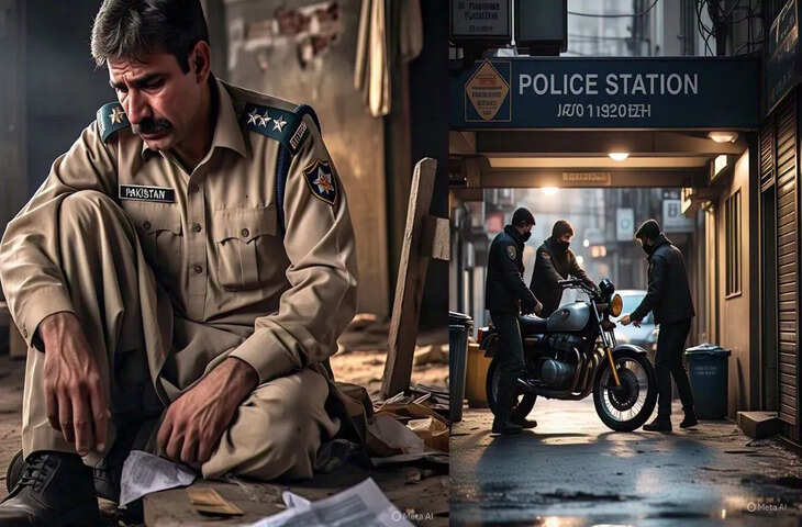 पाकिस्तान से अक्सर ऐसे किस्से सामने आते हैं जो चौंकाने वाले होने के साथ-साथ हैरान कर देने वाले भी होते हैं। चाहे बात कानून व्यवस्था की हो या पुलिस की कार्यशैली की, यहां कुछ भी असंभव नहीं लगता। हाल ही में पाकिस्तान के कराची शहर से एक ऐसा ही मामला सामने आया है, जिसने न सिर्फ आम जनता को हैरान किया, बल्कि पुलिस की कार्यशैली पर भी सवाल खड़े कर दिए हैं।  इस घटना में एक चोर ने पुलिस थाने के ठीक सामने खड़ी एक मोटरसाइकिल चुरा ली, और सबसे बड़ी बात यह है कि पुलिस को इसकी भनक तक नहीं लगी। मामला इतना अजीब था कि यह सोशल मीडिया पर तेजी से वायरल हो गया और पाकिस्तान की पुलिस व्यवस्था एक बार फिर लोगों के निशाने पर आ गई।  कहां हुआ यह वाकया? यह पूरी घटना कराची के अल-फलाह थाना क्षेत्र की है। रिपोर्ट्स के मुताबिक, एक युवक शाहिद इकबाल अपनी 125cc की मोटरसाइकिल (रजिस्ट्रेशन नंबर KQT-6183) थाने के मुख्य गेट के बाहर खड़ी कर थाने के भीतर गया था। वह किसी काम से एक पुलिस अधिकारी से मिलने गया था, लेकिन जब वह बाहर आया, तो देखा कि उसकी बाइक वहां से गायब थी।  अब सोचिए, एक आम नागरिक अगर थाने में जाए और बाहर से उसकी गाड़ी चोरी हो जाए, तो वह खुद कहां जाए? यही सवाल सोशल मीडिया पर हर कोई पूछता नजर आ रहा है।  चोर की चतुराई ने सबको चौंकाया इस घटना की CCTV फुटेज सामने आई है, जिसमें साफ देखा गया कि चोर ने पहले थाने के अंदर जाकर ड्यूटी ऑफिसर से बातचीत की, और खुद को एक गुमशुदा पहचान पत्र की शिकायतकर्ता बताने का नाटक किया। उसने अंदर जाकर न केवल पुलिस की कार्यप्रणाली को परखा, बल्कि माहौल का जायजा भी लिया।  जब उसे लगा कि बाहर उसकी कोई निगरानी नहीं कर रहा है, तो वह आराम से बाहर निकला और मौके का फायदा उठाते हुए शाहिद की मोटरसाइकिल लेकर फरार हो गया।  इस घटना के बाद थाने में अफरा-तफरी मच गई और मामला जब मीडिया तक पहुंचा, तो कराची पुलिस की जमकर आलोचना होने लगी।  पुलिस पर उठे सवाल लोगों का कहना है कि जब थाने के सामने खड़ी गाड़ी सुरक्षित नहीं है, तो शहर के बाकी इलाकों में सुरक्षा की उम्मीद कैसे की जा सकती है?  यह घटना दिखाती है कि पाकिस्तान में अपराधियों के हौसले कितने बुलंद हैं और दूसरी ओर पुलिस की कार्यक्षमता कितनी लचर हो चुकी है। जब थाने के सामने दिन-दहाड़े चोरी हो सकती है, तो बाकी जगह क्या हाल होगा?  क्या कर रही है पुलिस? मामले के तूल पकड़ने के बाद अब पुलिस ने कहा है कि वह CCTV फुटेज की मदद से आरोपी की पहचान कर रही है। इसके साथ ही वह यह जानने की कोशिश कर रही है कि आरोपी पहले कभी थाने में आया था या यह उसका पहला प्रयास था।  हालांकि, अभी तक चोर का कोई सुराग नहीं मिला है और बाइक भी बरामद नहीं हुई है।  सोशल मीडिया पर पाकिस्तान पुलिस ट्रोल जैसे ही यह मामला वायरल हुआ, सोशल मीडिया पर पाकिस्तान पुलिस को जमकर ट्रोल किया जाने लगा। कई यूज़र्स ने लिखा &ndash;  "पुलिस को सामने से चीजें चोरी होती नहीं दिखती, फिर आम इंसान की शिकायत पर क्या कार्रवाई होगी?"  "थाने के बाहर अगर चोरी सुरक्षित नहीं, तो पाकिस्तान में और क्या सुरक्षित है?"  कुछ लोगों ने इसे &lsquo;थाने के सामने चोरी का लाइव डेमो&rsquo; बताते हुए कहा कि चोर ने तो पुलिस को खुला चैलेंज दे दिया है।  निष्कर्ष: कानून व्यवस्था पर बड़ा सवाल यह घटना पाकिस्तान के वर्तमान कानून व्यवस्था और पुलिस प्रशासन पर बड़ा सवाल खड़ा करती है। यह सिर्फ एक बाइक चोरी की घटना नहीं, बल्कि उस सोच का प्रतिनिधित्व करती है जहां अपराधी निडर होकर पुलिस को चकमा दे जाते हैं और सुरक्षा व्यवस्था तमाशबीन बनी रह जाती है।  शहर में लोगों को अब थाने के बाहर भी अपनी गाड़ियों को लॉक करने से पहले दस बार सोचना पड़ेगा। वहीं दूसरी ओर, यह घटना पुलिस के लिए भी एक आईना है, जो दिखा रहा है कि अब केवल वर्दी पहन लेना ही कर्तव्य निभाने के लिए काफी नहीं है।