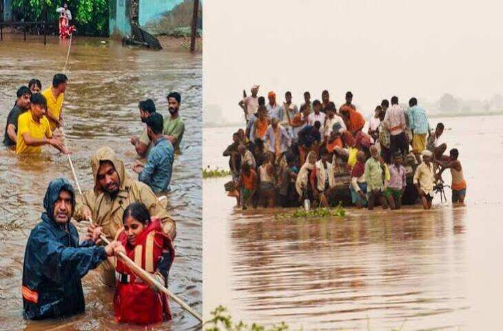 15 दिन की बारिश से बिगड़े हालात, 10 से ज्यादा नदियां उफान पर; वीडियो में जाने 4 नदियां खतरे के निशान से ऊपर, 54 जिलों में अलर्ट