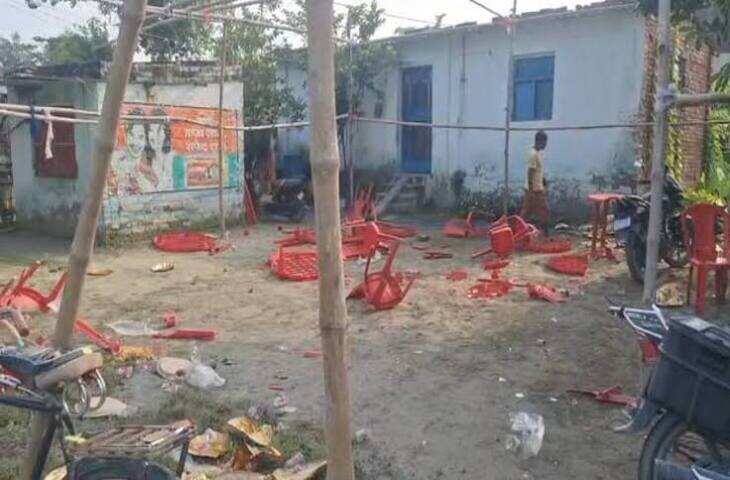 बेतिया में ऑर्केस्ट्रा कार्यक्रम में घुसी तेज रफ्तार बस, फुटेज में देंखे 5 लोगों की मौत; 12 से ज्यादा घायल, मची चीख-पुकार